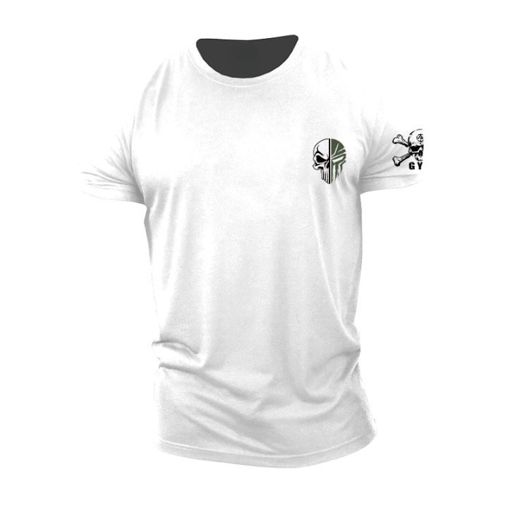 Spartanisches Militär Totenkopf T-Shirt