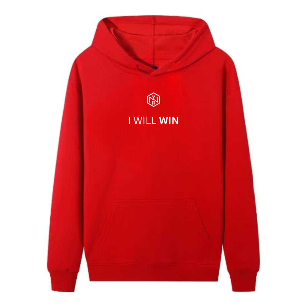 WYNR Sudadera con capucha I Will Win