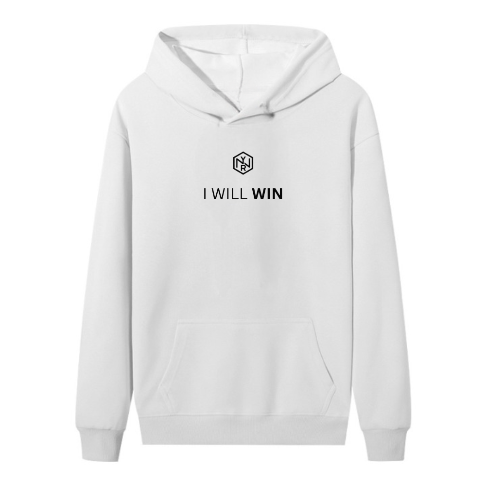 WYNR Sudadera con capucha I Will Win