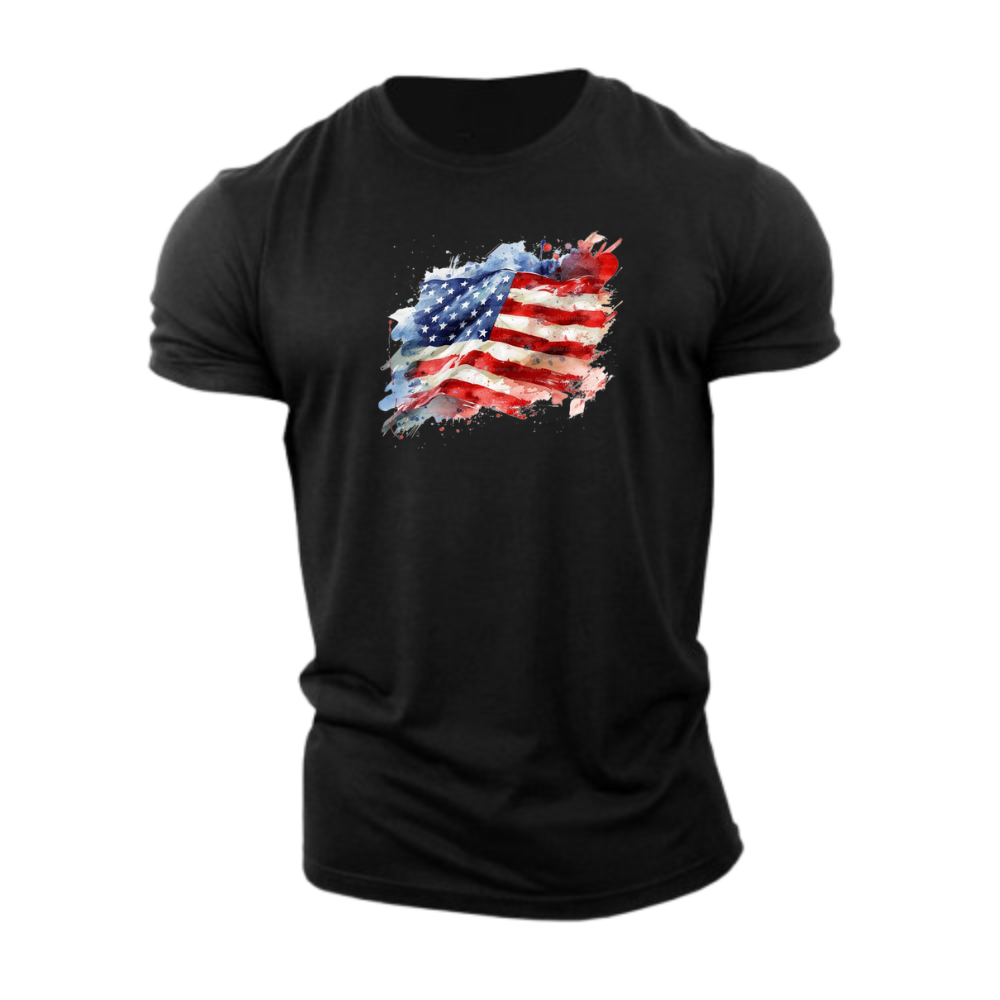 American Painted Flag T-Shirt
