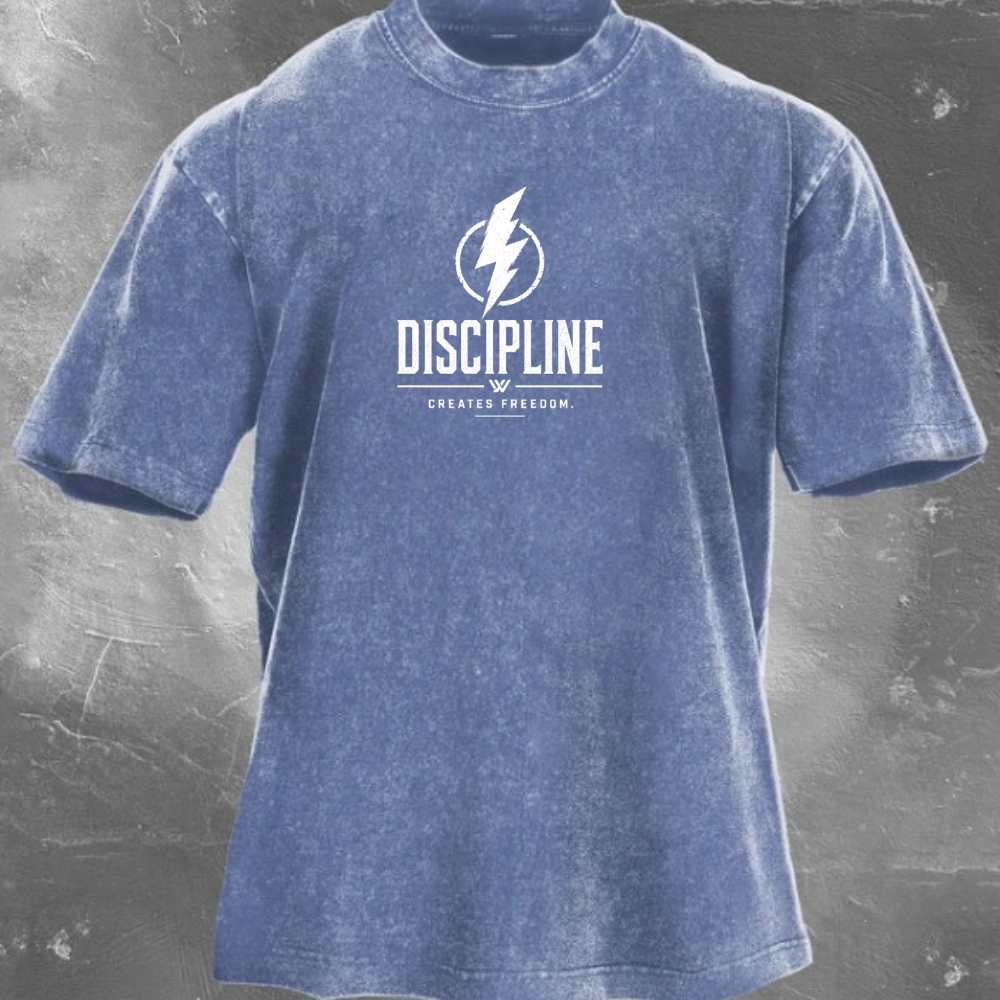 Discipline Freedom vasket T-shirt