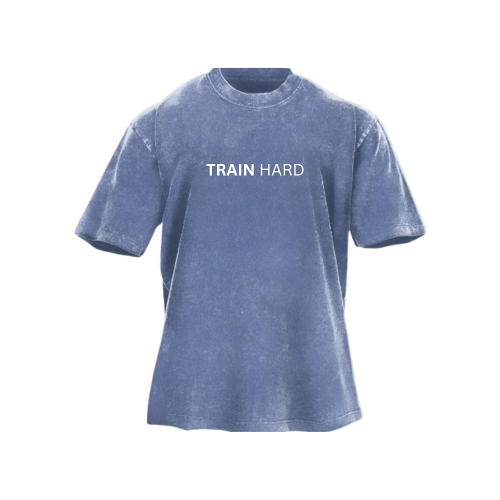 Train Hard vasket T-shirt