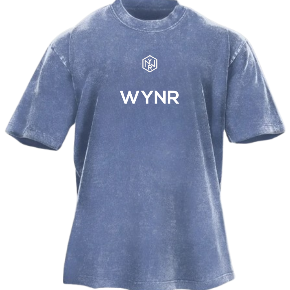 T-shirt délavé Original avec logo WYNR