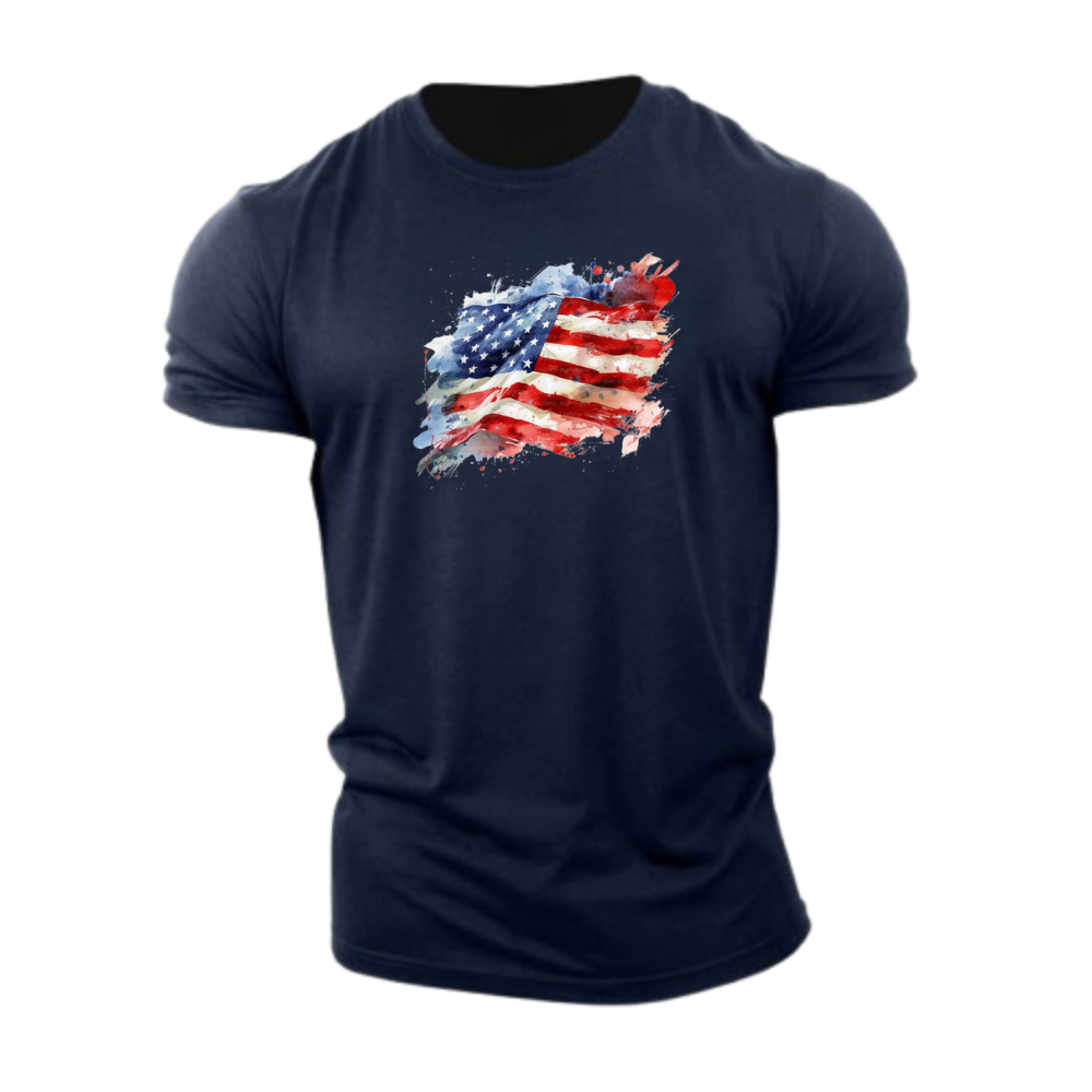 American Painted Flag T-Shirt
