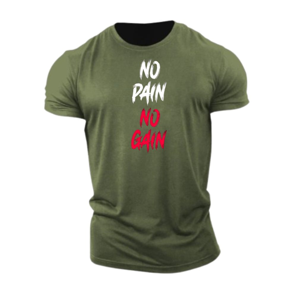 No Pain No Gain Graffiti T-Shirt