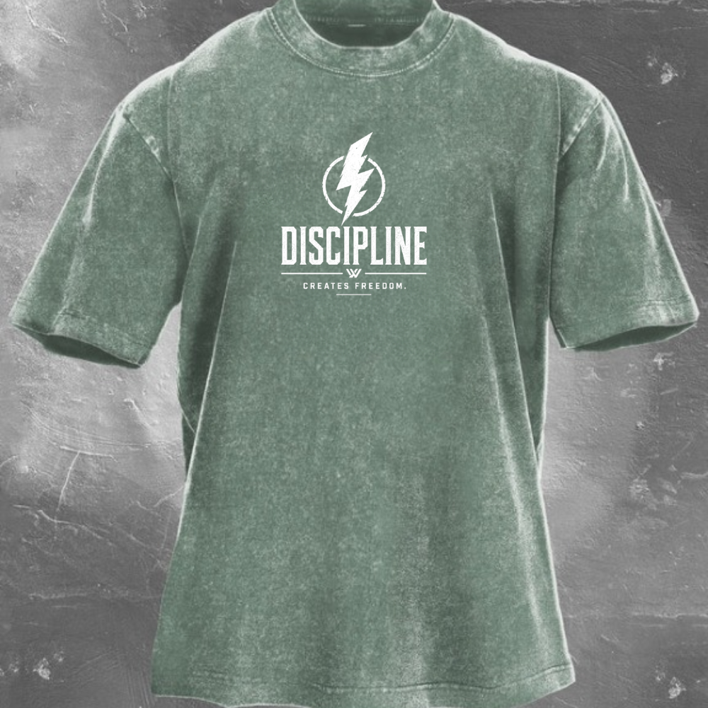 Discipline Freedom vasket T-shirt