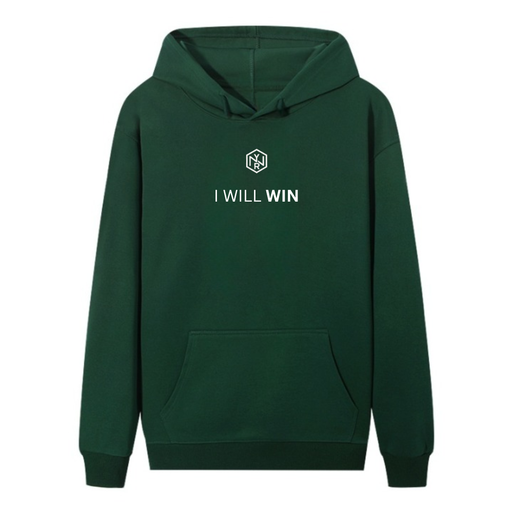 WYNR Sudadera con capucha I Will Win