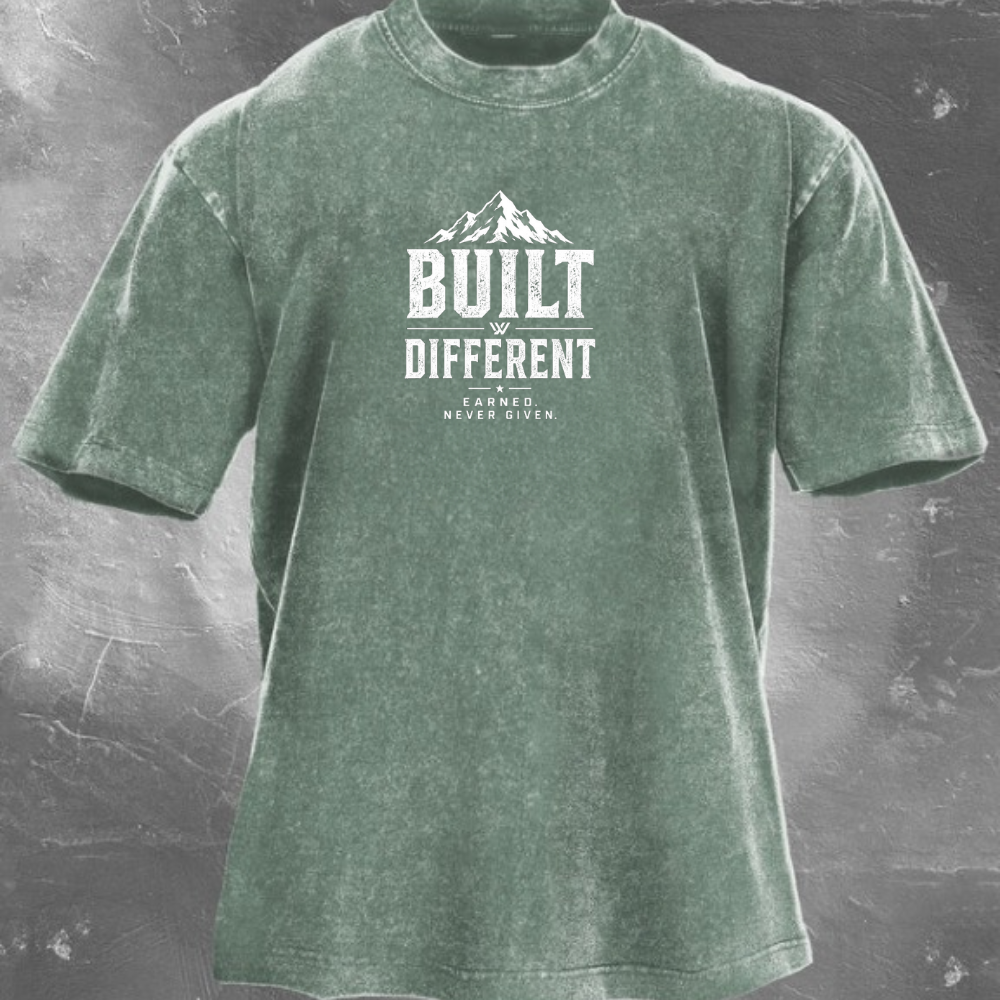 Built Different Washed T-Shirt