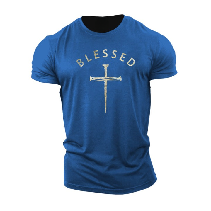 T-shirt com Cruz Abençoada
