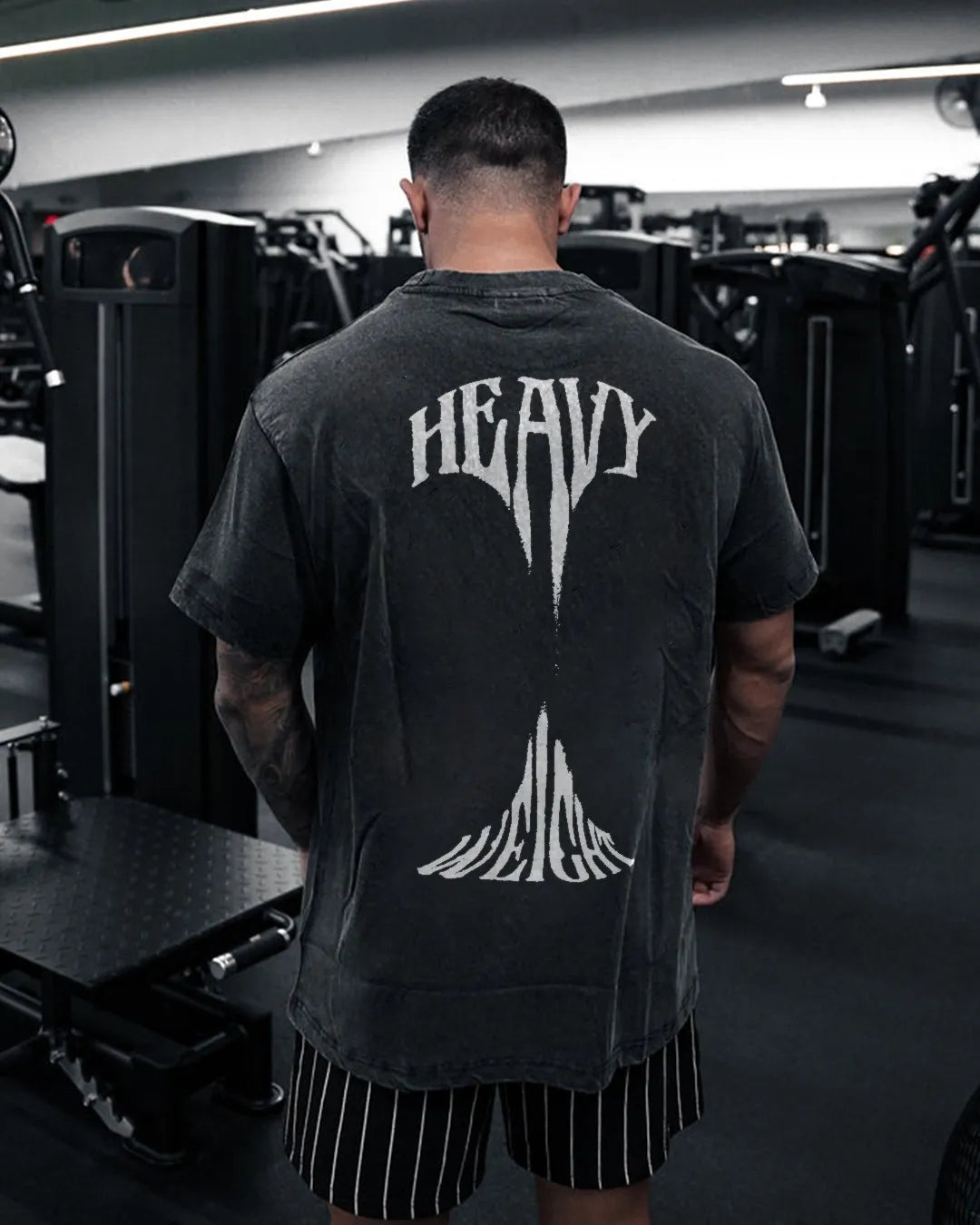 T-shirt épais délavé