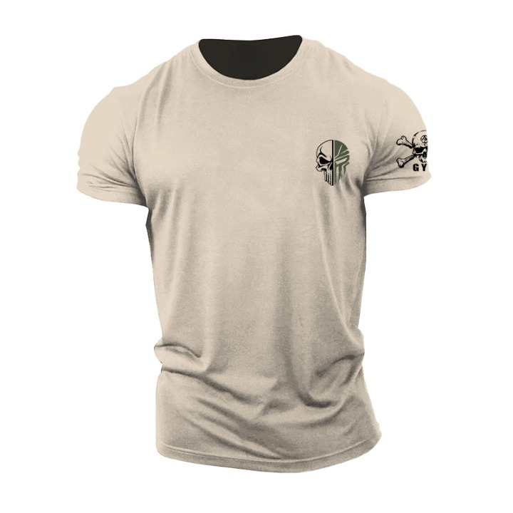 Spartanisches Militär Totenkopf T-Shirt