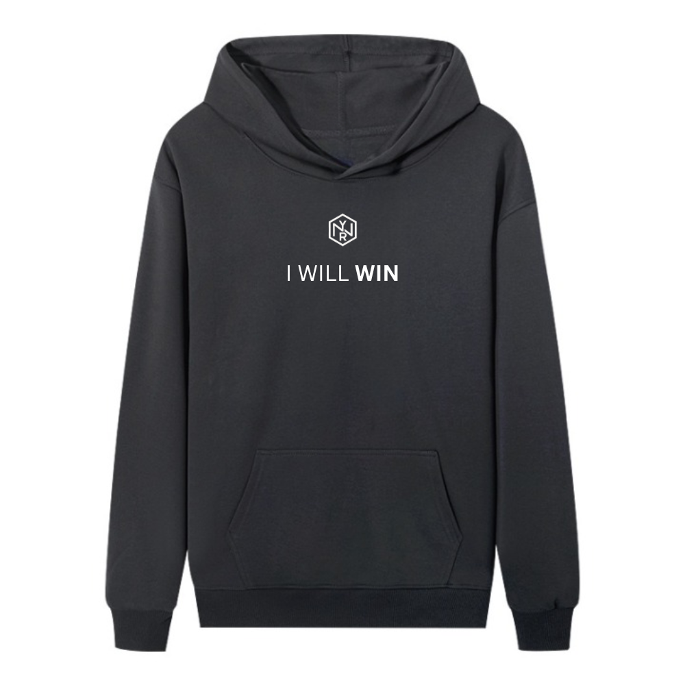 WYNR Sudadera con capucha I Will Win