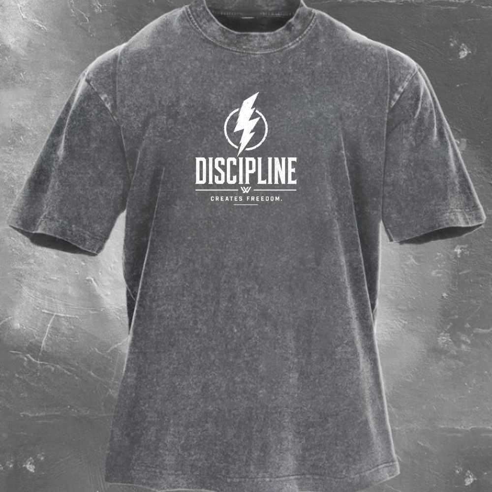 Discipline Freedom vasket T-shirt