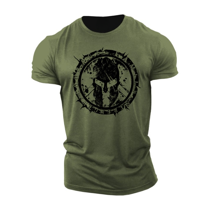 Spartanisches Gesicht T-Shirt