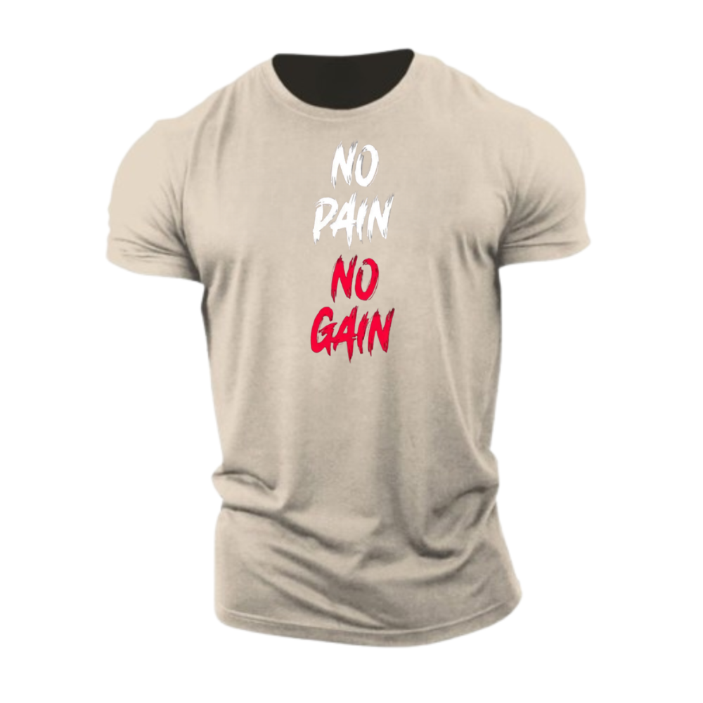 No Pain No Gain Graffiti T-Shirt