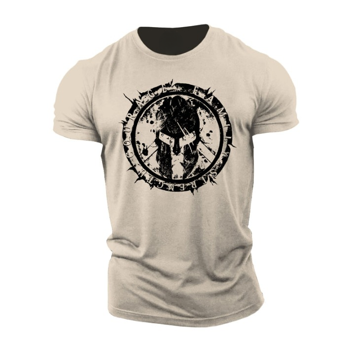 Spartanisches Gesicht T-Shirt