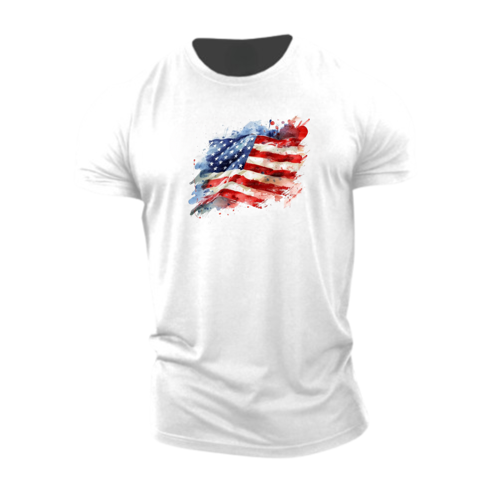 American Painted Flag T-Shirt
