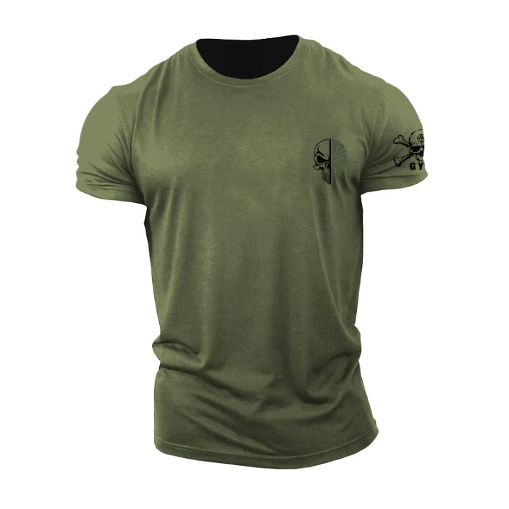 Spartanisches Militär Totenkopf T-Shirt