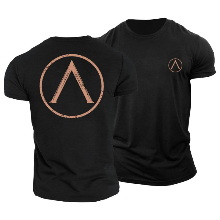 Spartan Round Shield T-Shirt