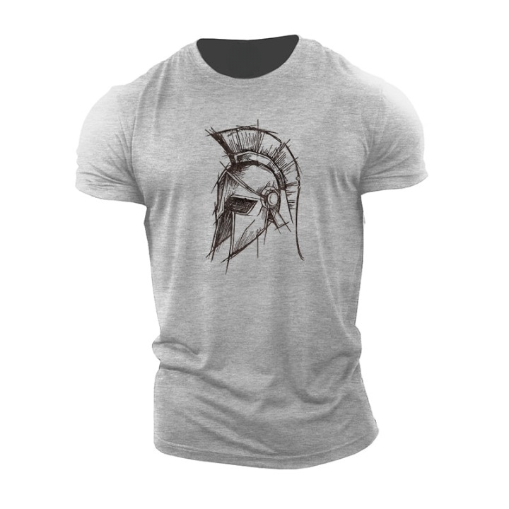 Spartanisches Porträt T-Shirt