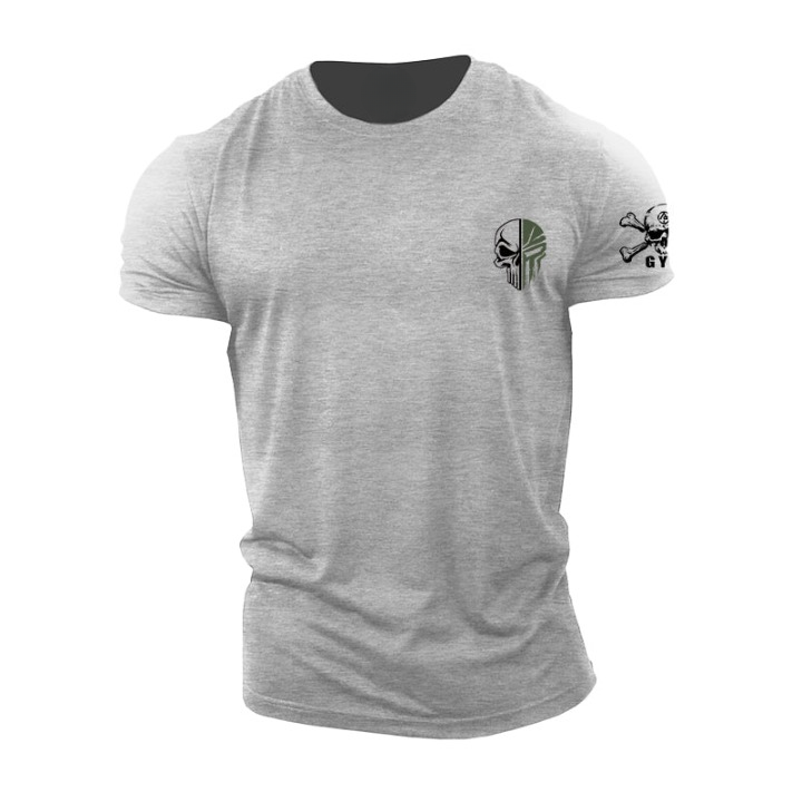 Spartanisches Militär Totenkopf T-Shirt