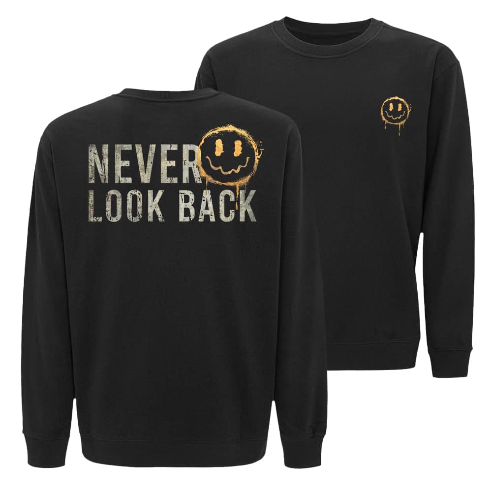 Sweatshirt 'Kig aldrig tilbage'