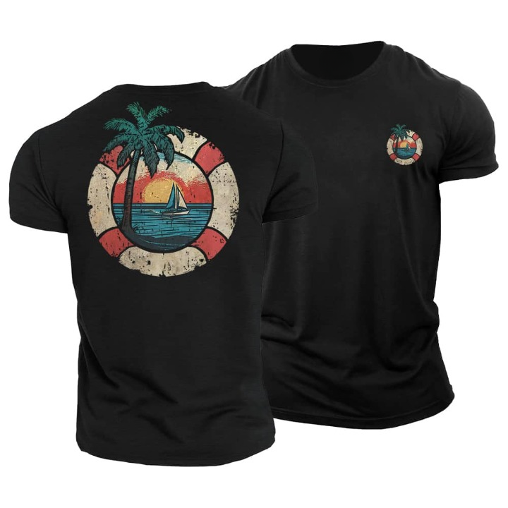 Float-Ring-Röhren T-Shirt