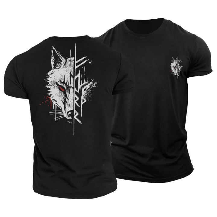 Wolf Wikinger T-Shirt