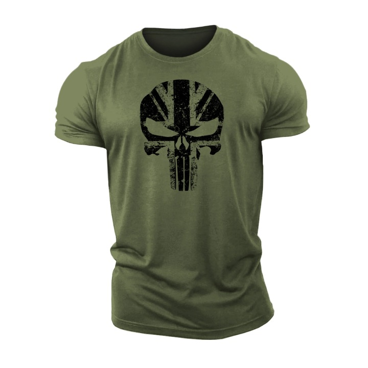 T-shirt con teschio Regno Unito