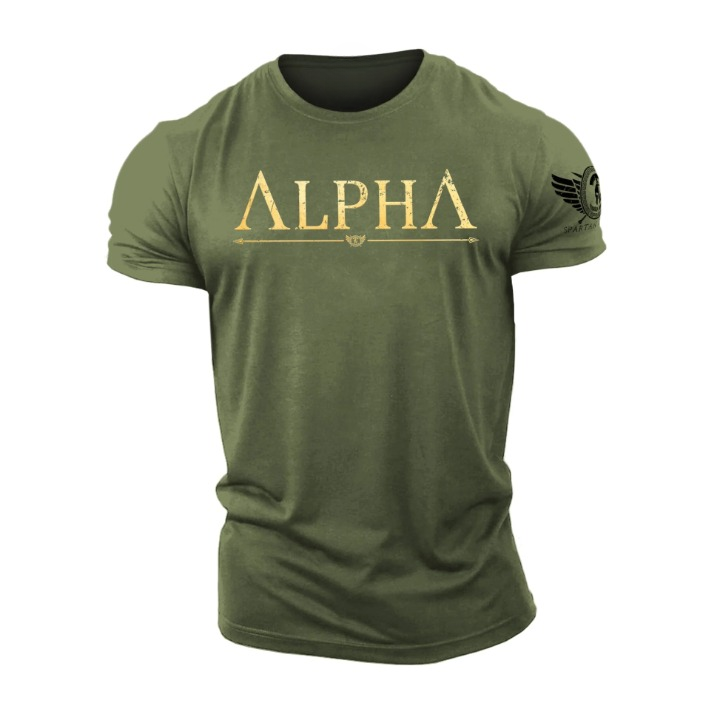 ALPHA Gullsmidd T-skjorte