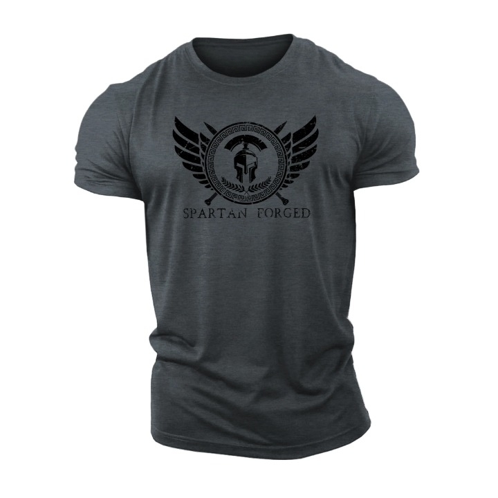 Spartan Forged -rintakuviollinen T-paita