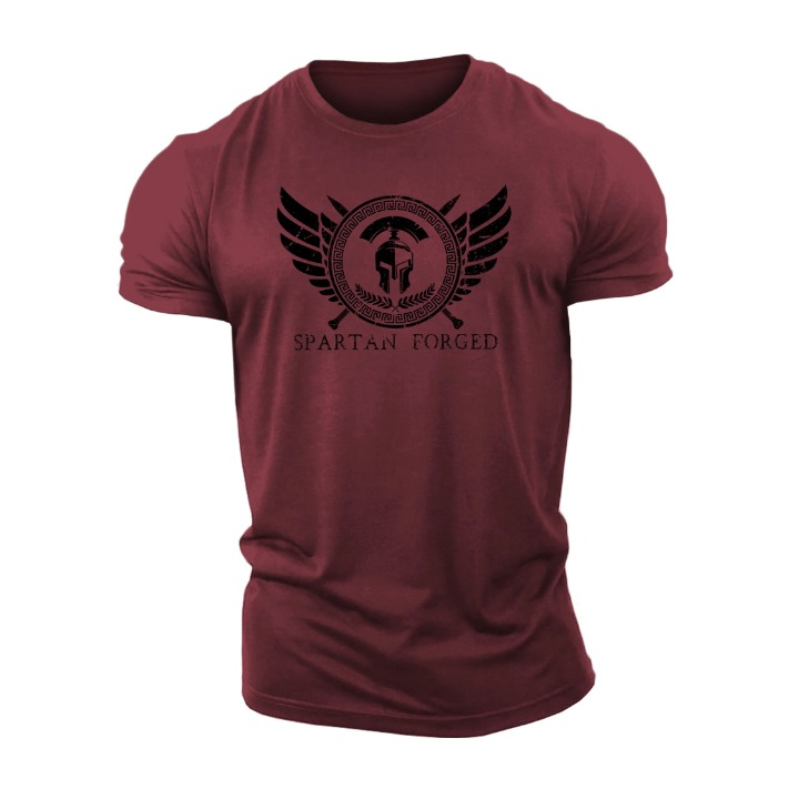 Spartan Forged -rintakuviollinen T-paita