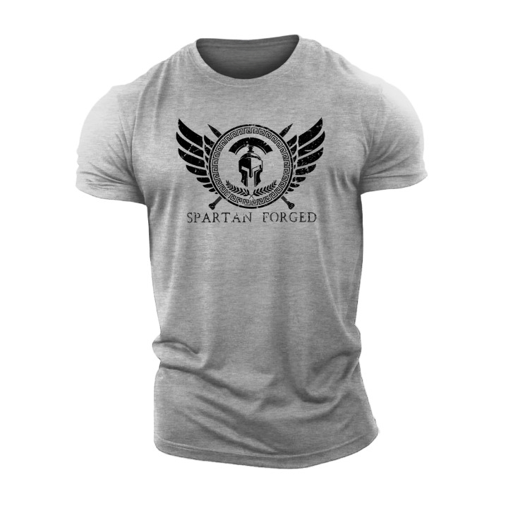 Spartan Forged -rintakuviollinen T-paita