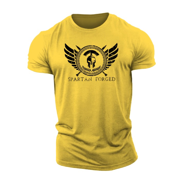 Spartan Forged -rintakuviollinen T-paita