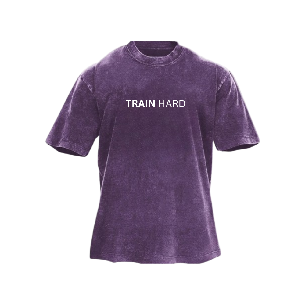 Train Hard vasket T-shirt