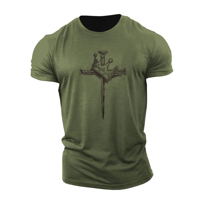 T-shirt Cross Crown