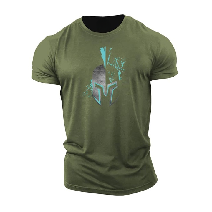 Camiseta con Casco Espartano Genial