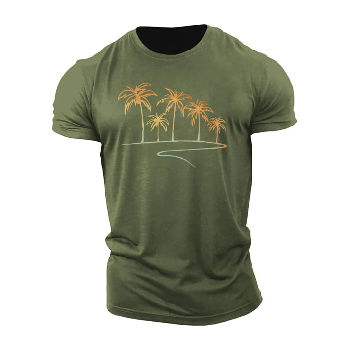 Simpel palme-T-shirt