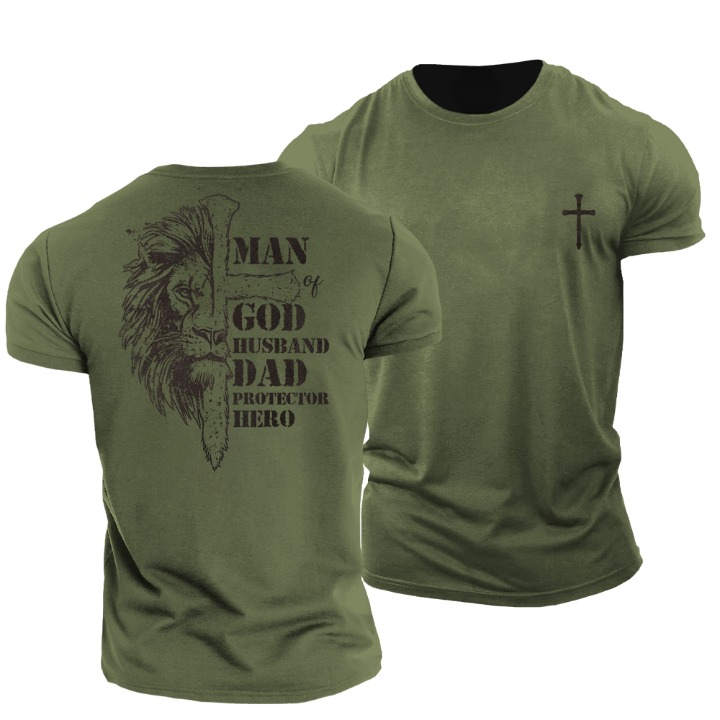 Ανδρικό T-Shirt God's Alpha