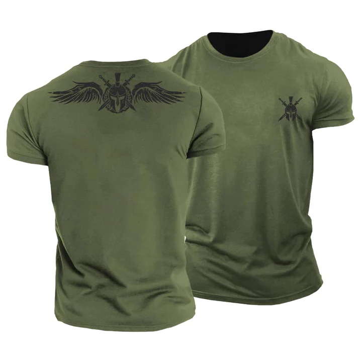 Spartan Warrior Wings T-Shirt