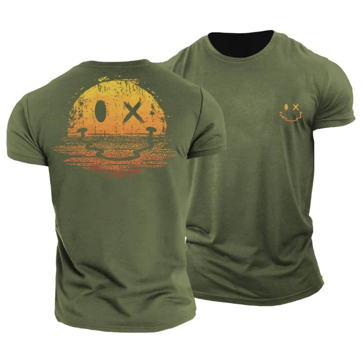 T-shirt Smiley Reflection