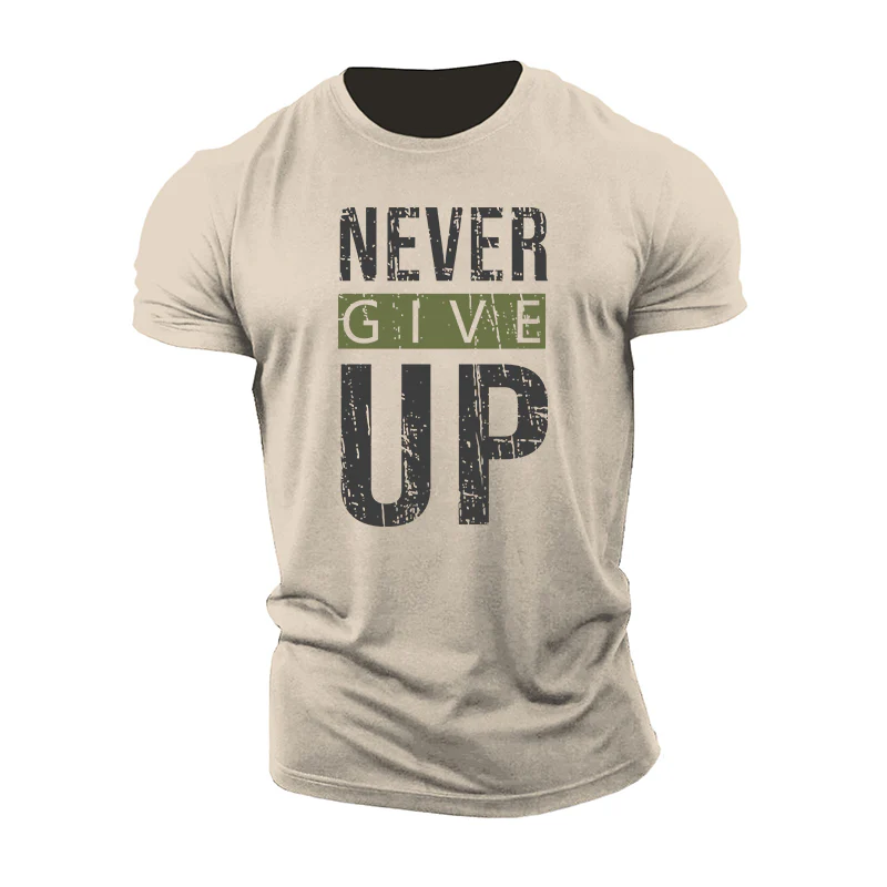 Le T-shirt Never Give Up