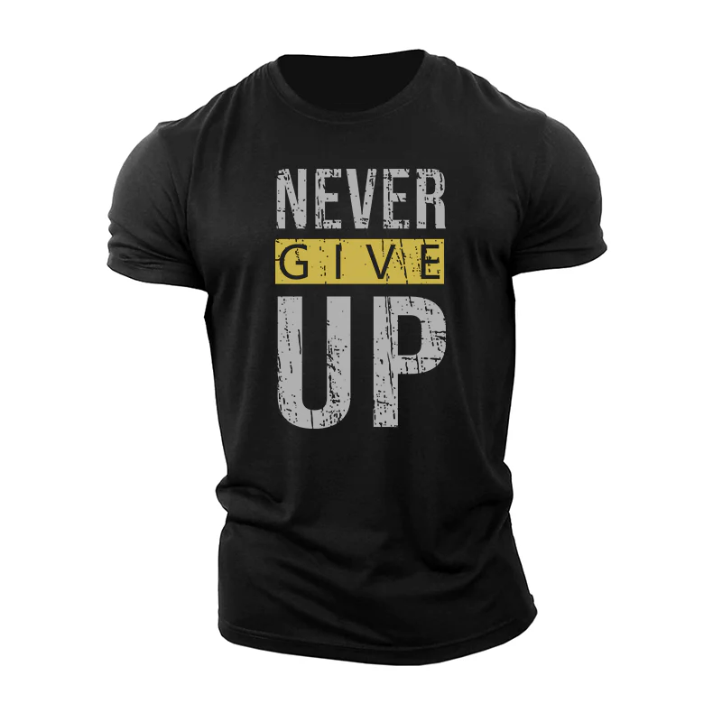 Le T-shirt Never Give Up