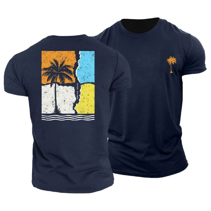 T-shirt affiche d'été
