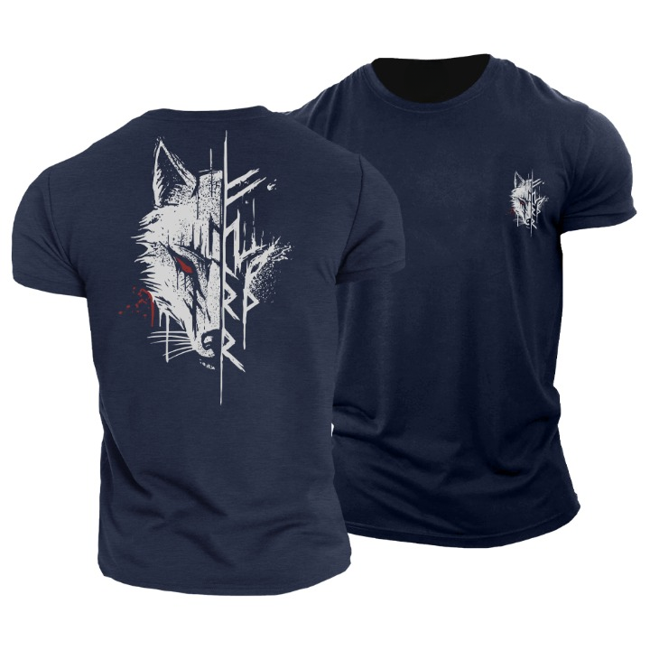 Wolf Wikinger T-Shirt
