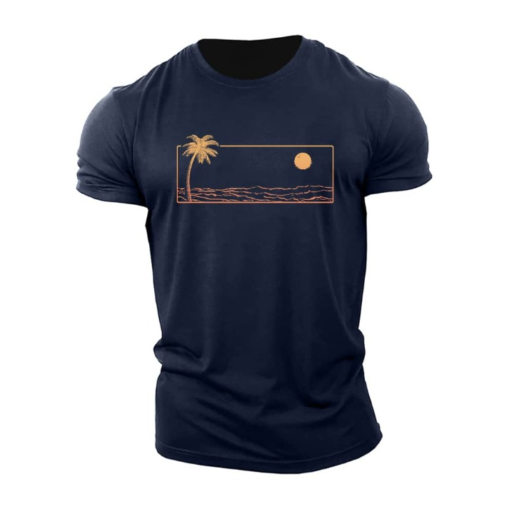 T-shirt Tramonto sul Mare