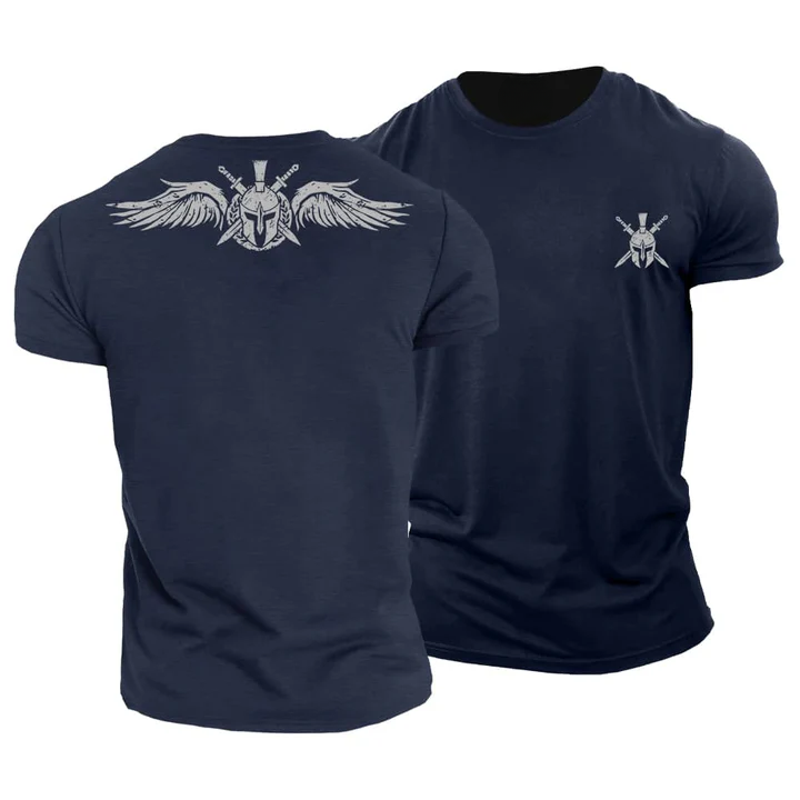 Spartan Warrior Wings T-Shirt