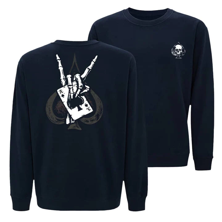 Skull Poker-sweatshirt