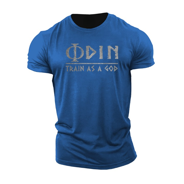 Odin Treina como um Deus T-shirt