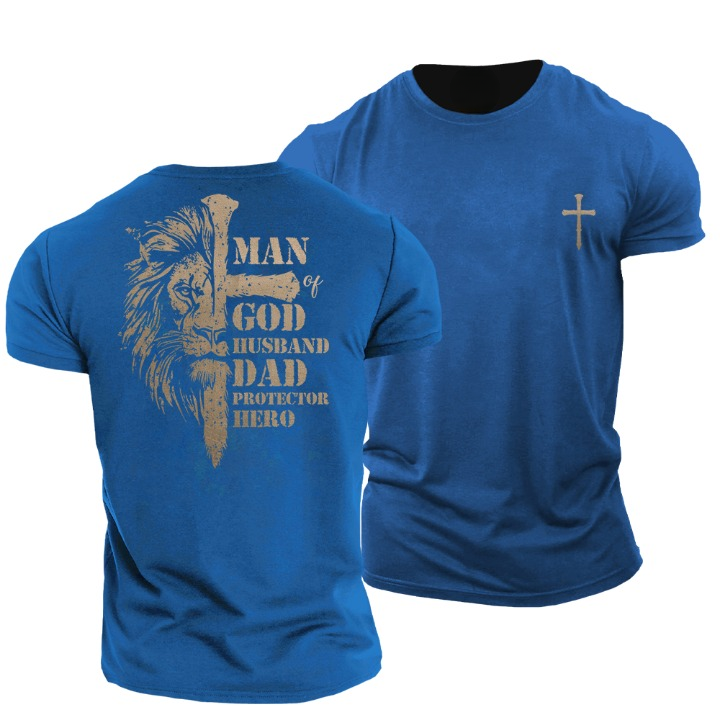 Ανδρικό T-Shirt God's Alpha